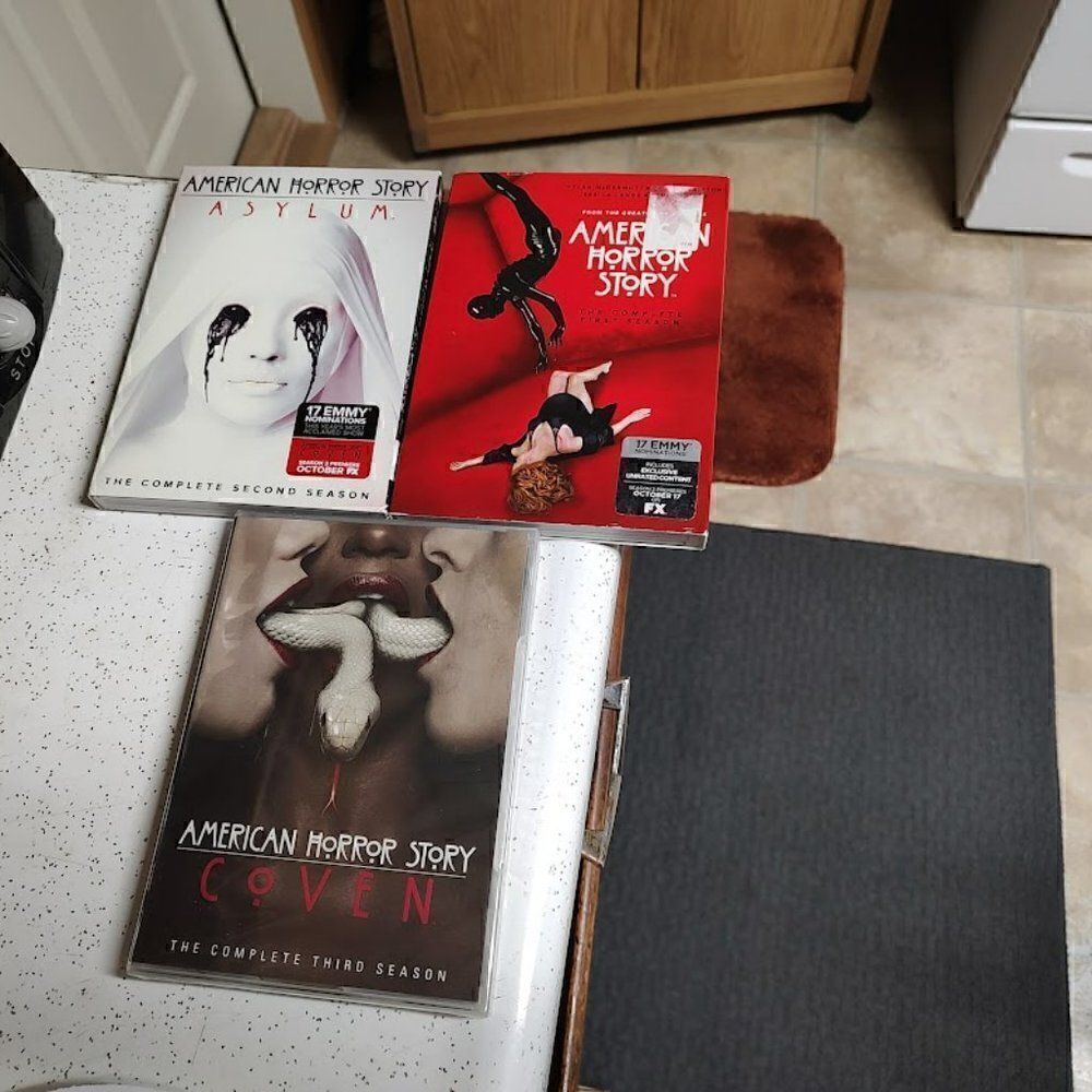 American Horror Story Seasons 1, 2 And 3 DVD